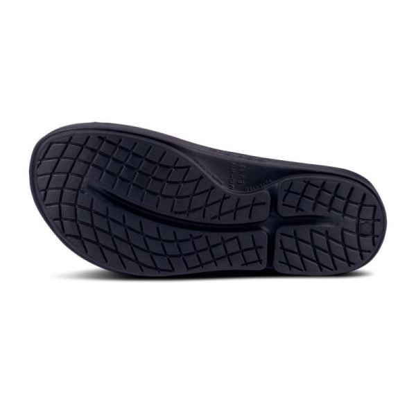 Oofos Men's OOriginal Sport Sandal - Matte Black