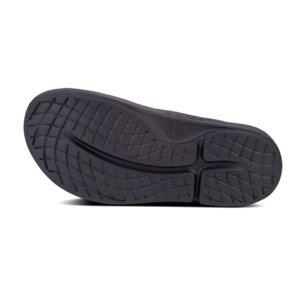 Oofos Men's OOahh Slide Sandal - Black