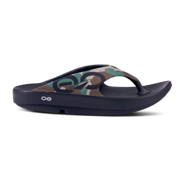 Oofos Men's OOriginal Sport Sandal - Woodland Camo