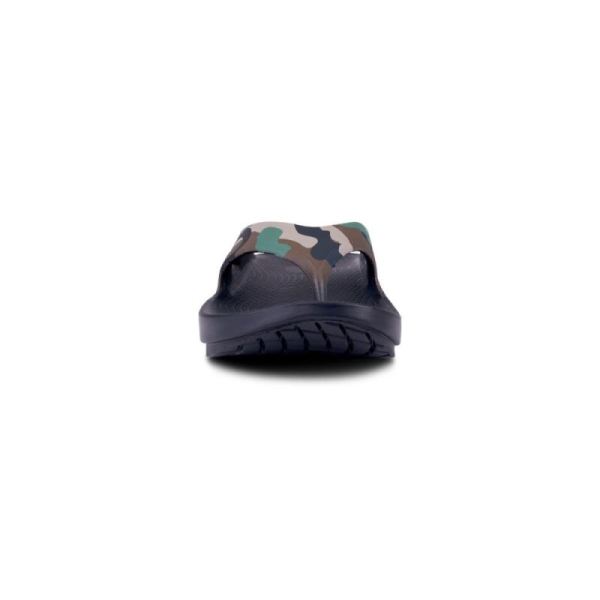 Oofos Men's OOriginal Sport Sandal - Woodland Camo