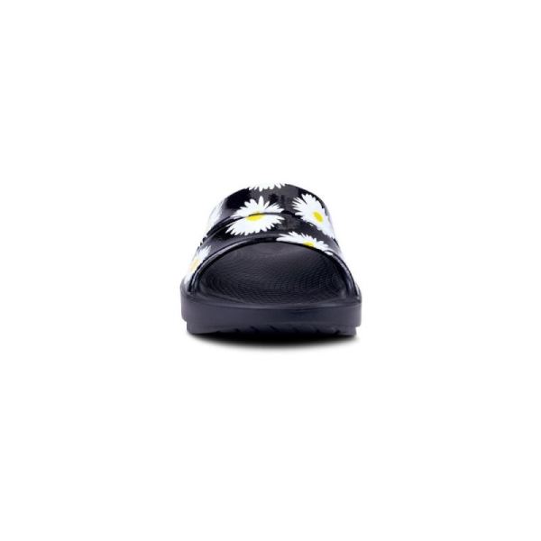 Oofos Women's OOahh Luxe Slide Sandal - Daisy