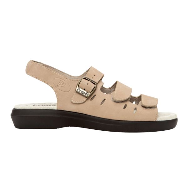 Propet-Women's Breeze-Dusty Taupe Nubuck