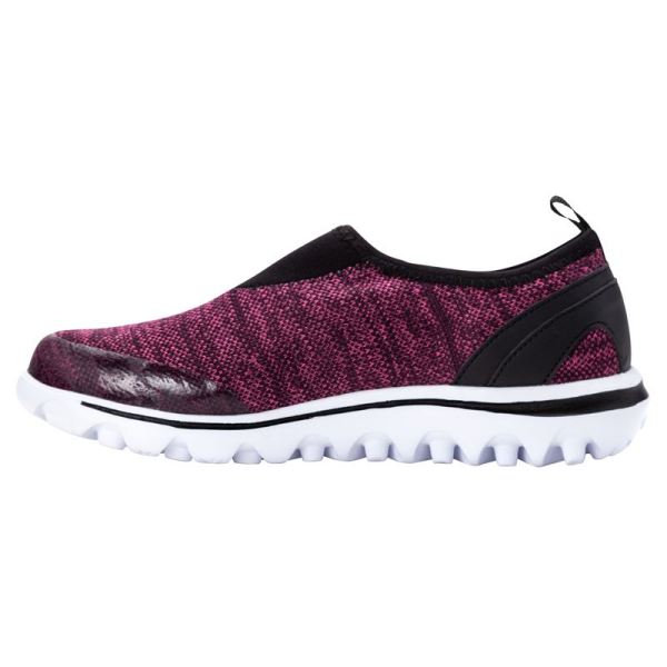 Propet-Women's TravelActive Slip-On-Berry Heather