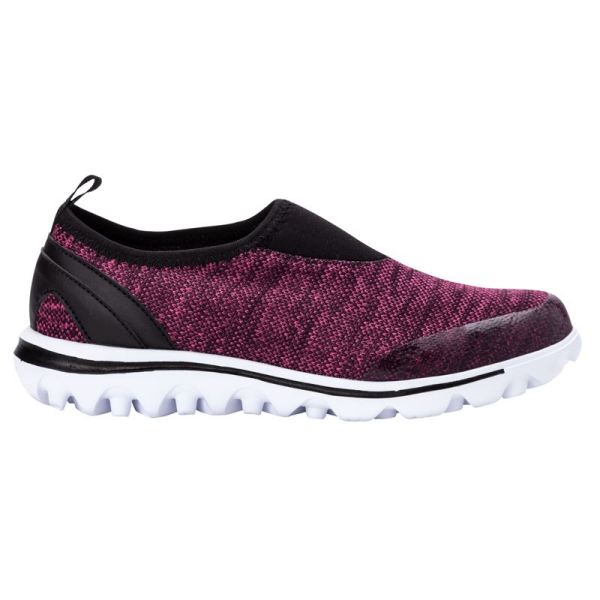 Propet-Women's TravelActive Slip-On-Berry Heather