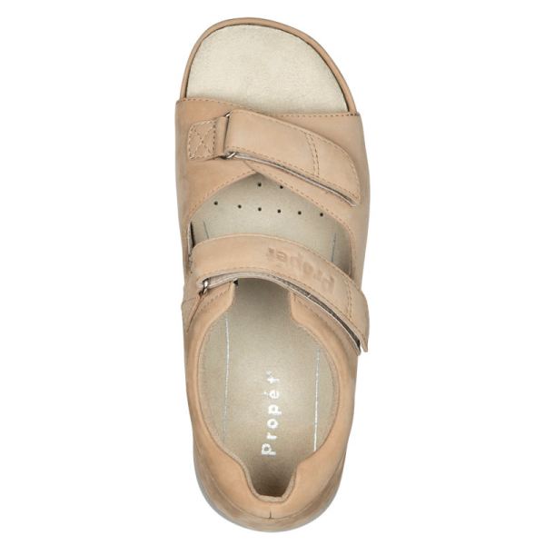 Propet-Women's Pedic Walker-Dusty Taupe Nubuck