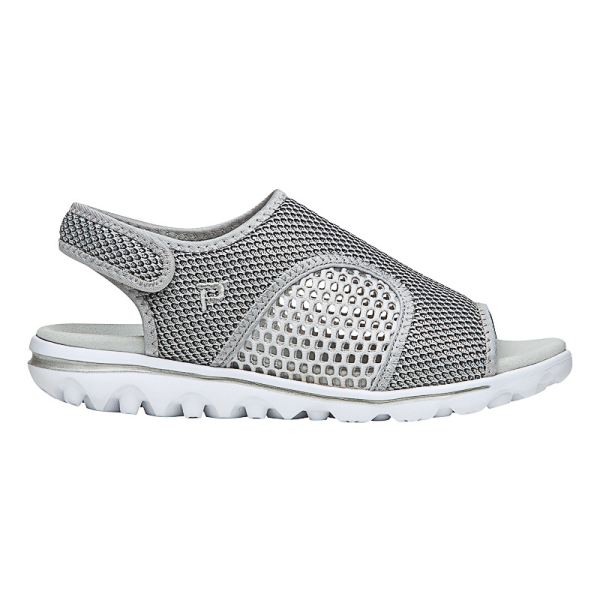 Propet-Women's TravelActiv SS-Silver/Black