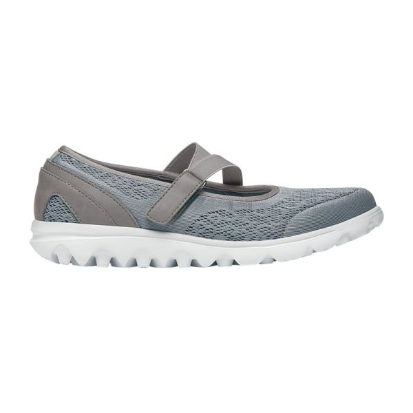 Propet-Women's TravelActiv Mary Jane-Silver