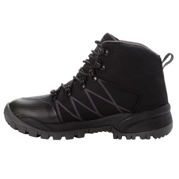 Propet-Men's Traverse-Black/Dk Grey