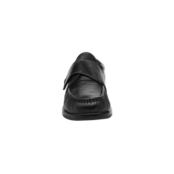 Propet-Men's Pucker Moc-Black