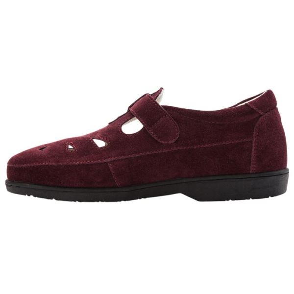 Propet-Women's Ladybug-Wine Suede