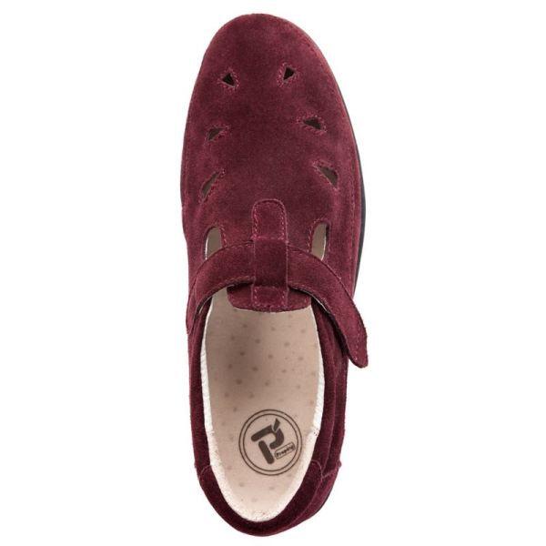 Propet-Women's Ladybug-Wine Suede