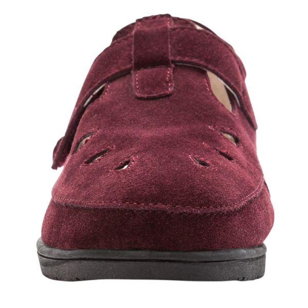 Propet-Women's Ladybug-Wine Suede