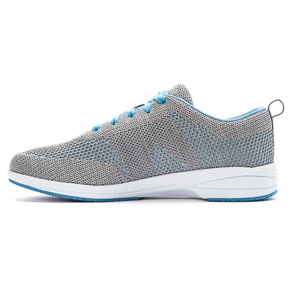 Propet-Women's Washable Walker Evolution-Lt Grey/Lt Blue