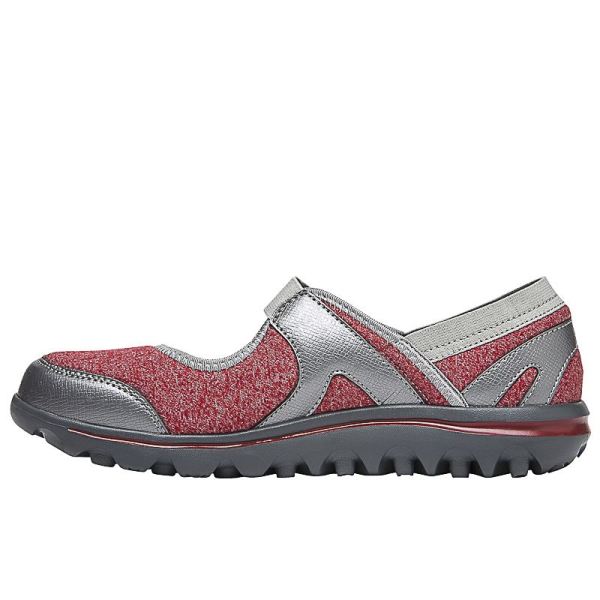 Propet-Women's Onalee-Red/Silver