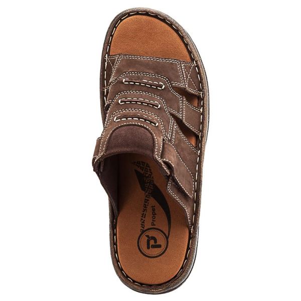 Propet-Men's Jace-Coffee