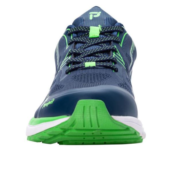 Propet-Men's Propet One LT-Navy/Lime