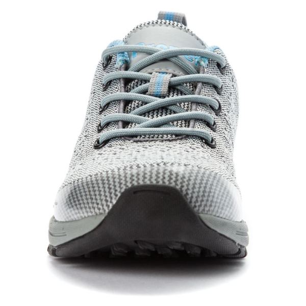 Propet-Women's Petra-Lt Grey/Lt Blue