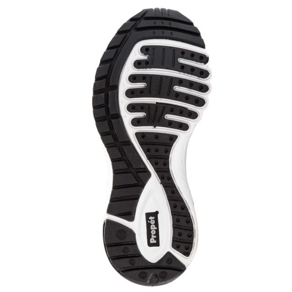 Propet-Women's Propet One Strap-Black/Dk Grey