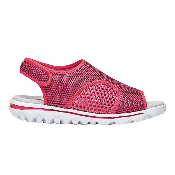 Propet-Women's TravelActiv SS-Red/Black