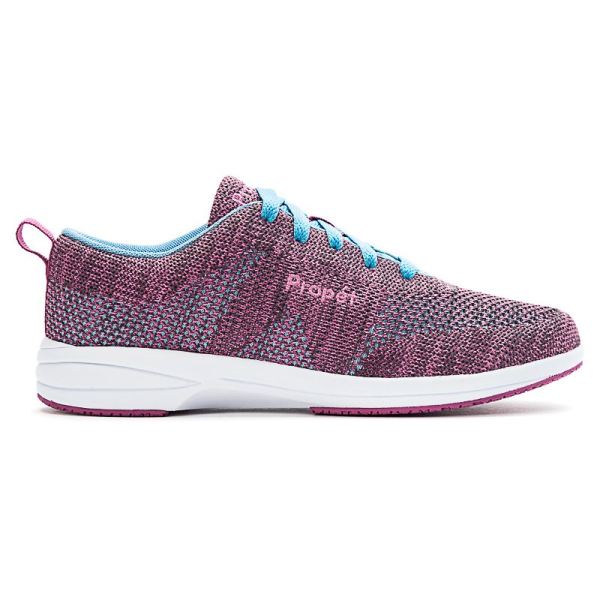 Propet-Women's Washable Walker Evolution-Berry/Blue