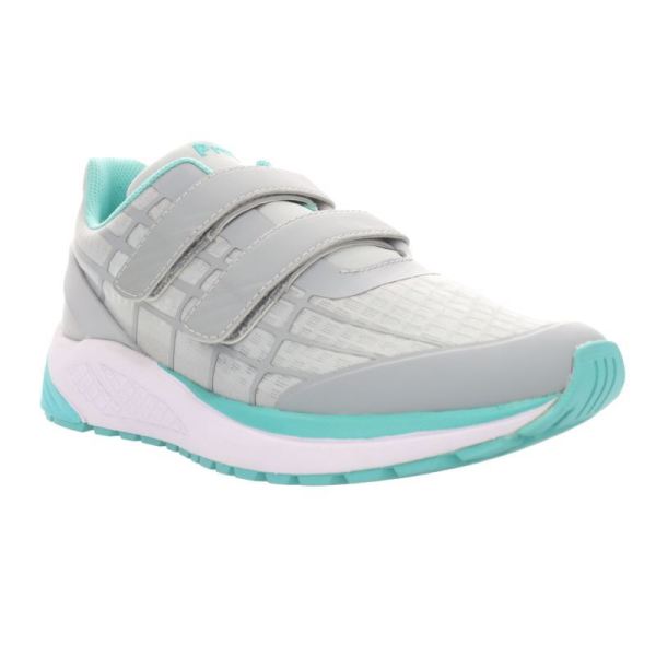 Propet-Women's Propet One Twin Strap-Grey/Mint