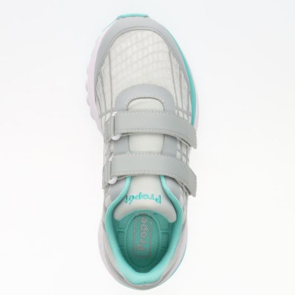 Propet-Women's Propet One Twin Strap-Grey/Mint