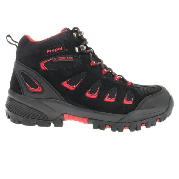 Propet-Men's Ridge Walker-Black/Red