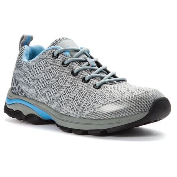 Propet-Women's Petra-Lt Grey/Lt Blue