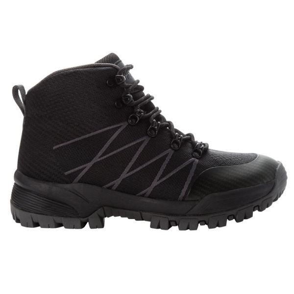 Propet-Men's Traverse-Black/Dk Grey