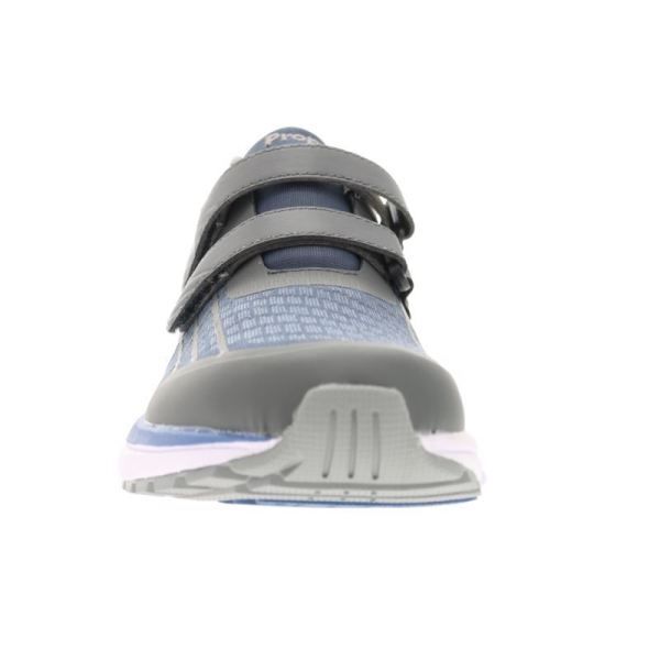 Propet-Women's Propet One Twin Strap-Grey/Blue