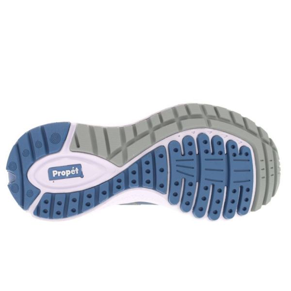 Propet-Women's Propet One Twin Strap-Grey/Blue