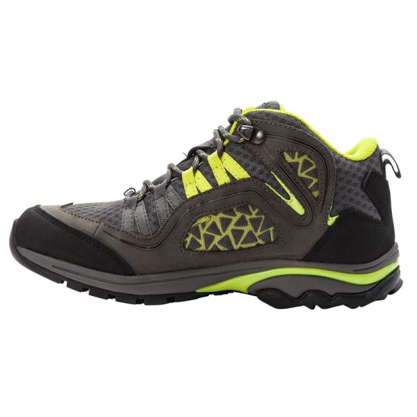 Propet-Women's Propet Peak-Dk Grey/Lime