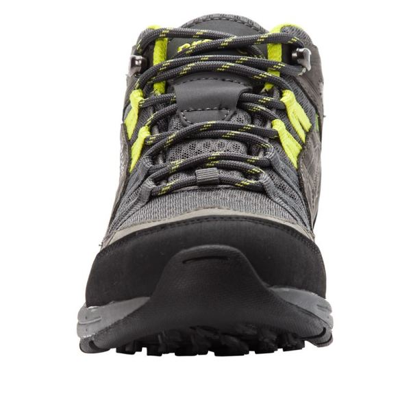 Propet-Women's Propet Peak-Dk Grey/Lime