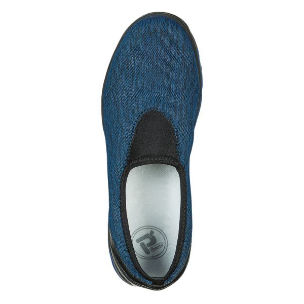 Propet-Women's TravelActive Slip-On-Black/Navy Heather