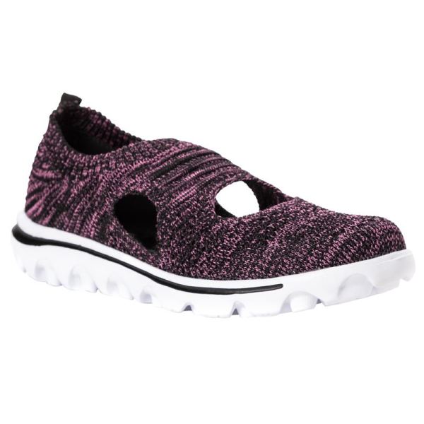 Propet-Women's TraveActiv Avid-Black/Berry