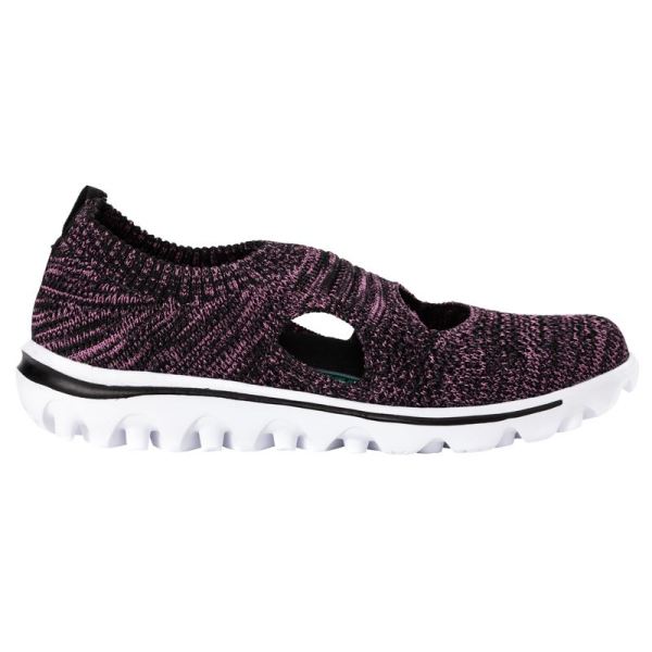 Propet-Women's TraveActiv Avid-Black/Berry