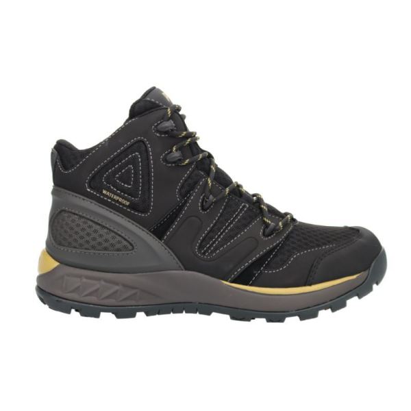 Propet-Men's Veymont-Black/Gold