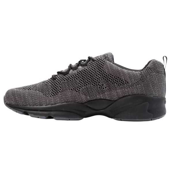 Propet-Men's Stability Fly-Dk Grey/Lt Grey