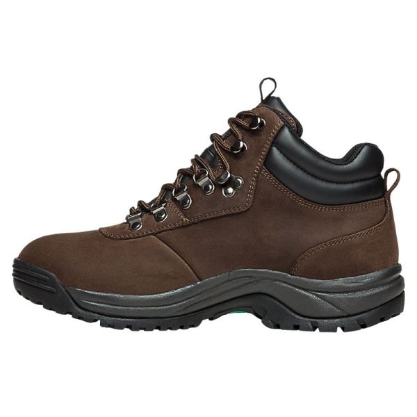 Propet-Men's Cliff Walker-Brown NUBUCK