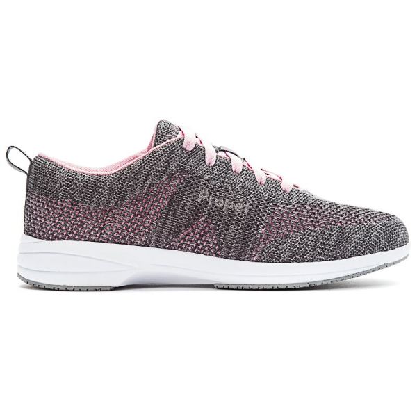 Propet-Women's Washable Walker Evolution-Grey/Pink