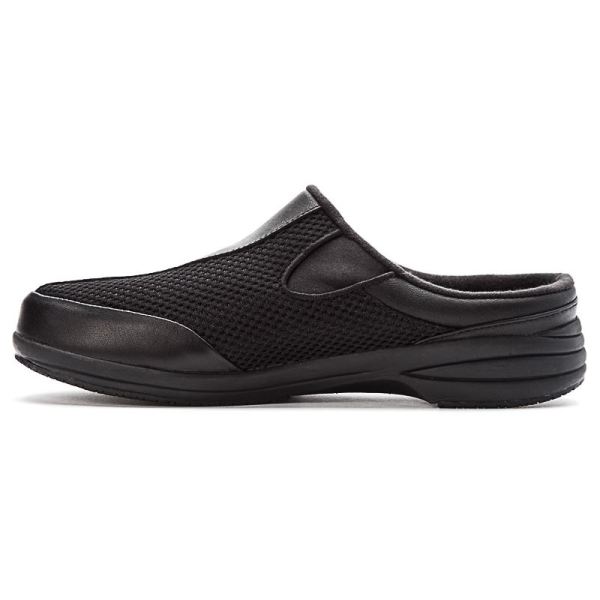 Propet-Women's Washable Walker Slide-Black Mesh