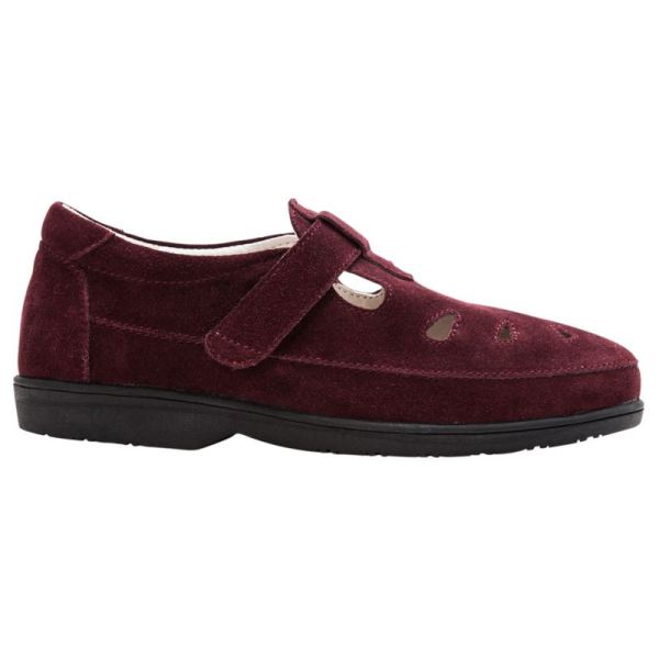 Propet-Women's Ladybug-Wine Suede