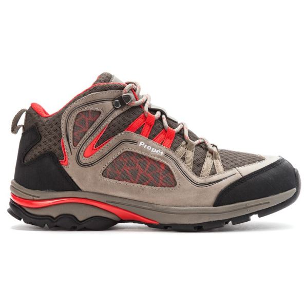 Propet-Women's Propet Peak-Gunsmoke/Red