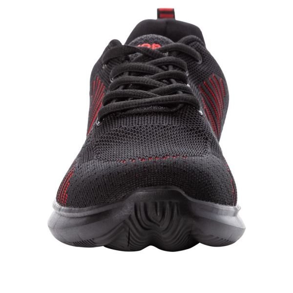 Propet-Men's Viator Fuse-Black/Red