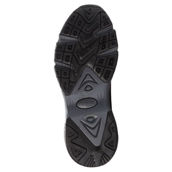 Propet-Men's Stability Laser-Dark Grey