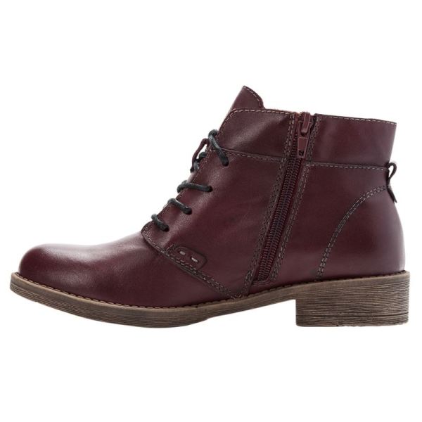 Propet-Women's Tatum Lace Bootie-Rich Burgundy