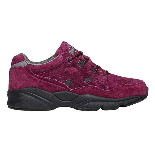 Propet-Women's Stability Walker-Berry Suede