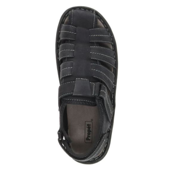 Propet-Men's Joseph-Black