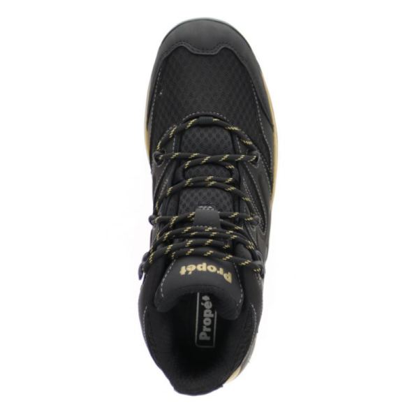 Propet-Men's Veymont-Black/Gold