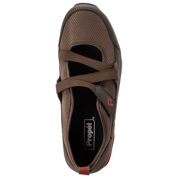 Propet-Women's Poppy-Khaki/Burnt Orange